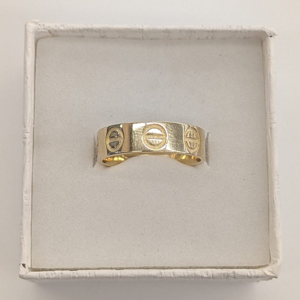 10kt Real Gold Ring For Women - Picture 2 of 6